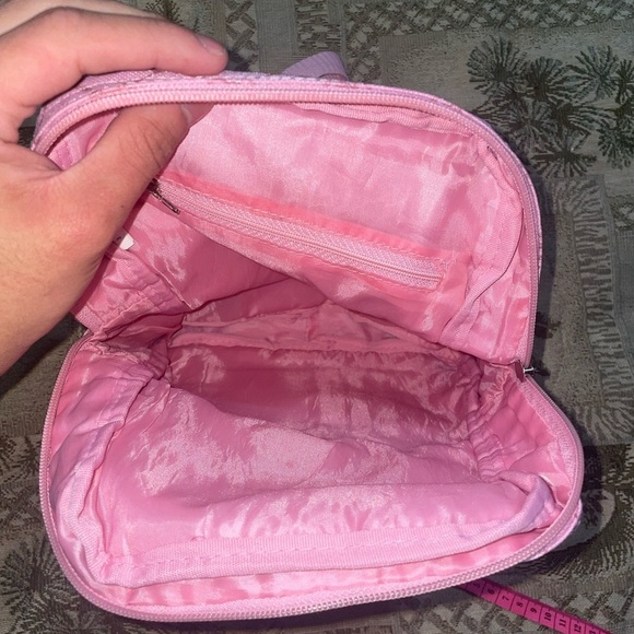 💖Vintage hello kitty backpack pink backpack plush backpack Sanrio glitter bag - Picture 9 of 17